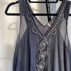 Free people beaded top